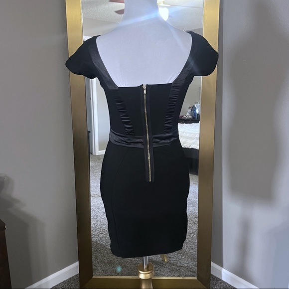 Mini Black Dress - Picture 3 of 4